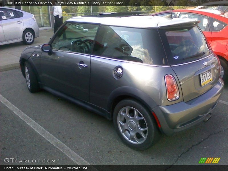 Royal Grey Metallic / Black/Panther Black 2006 Mini Cooper S Hardtop