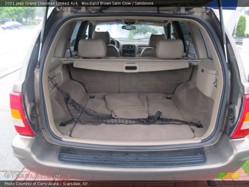 Woodland Brown Satin Glow / Sandstone 2001 Jeep Grand Cherokee Limited 4x4