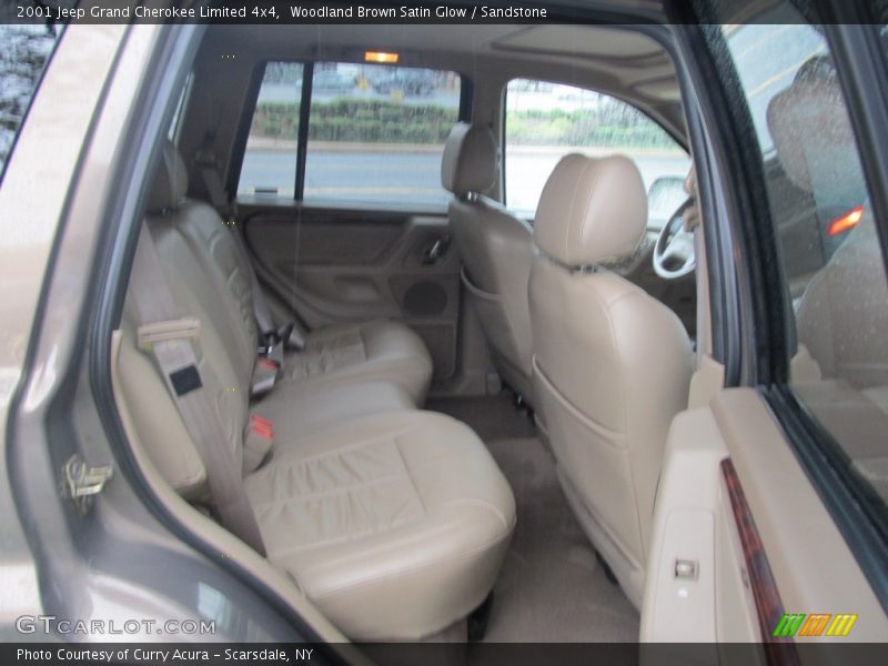 Woodland Brown Satin Glow / Sandstone 2001 Jeep Grand Cherokee Limited 4x4