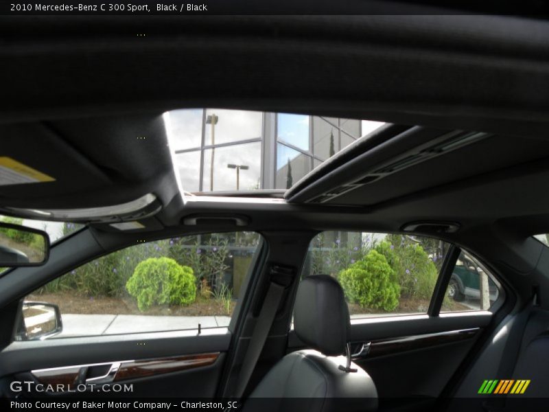 Black / Black 2010 Mercedes-Benz C 300 Sport