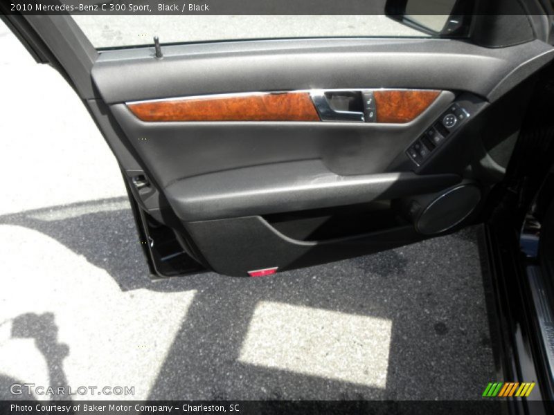 Black / Black 2010 Mercedes-Benz C 300 Sport