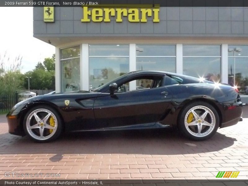  2009 599 GTB Fiorano  Nero (Black)