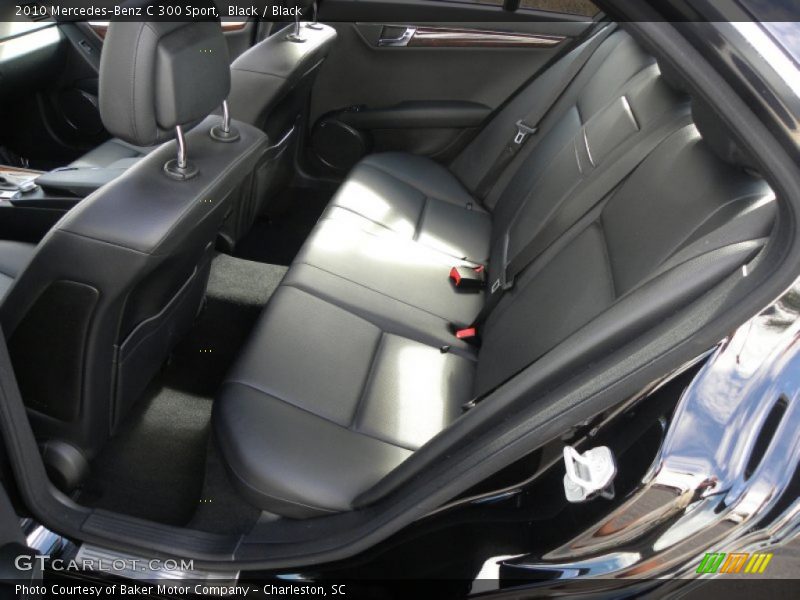 Black / Black 2010 Mercedes-Benz C 300 Sport
