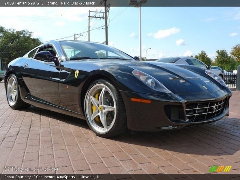 Front 3/4 View of 2009 599 GTB Fiorano 