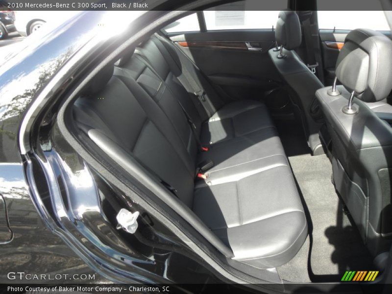 Black / Black 2010 Mercedes-Benz C 300 Sport