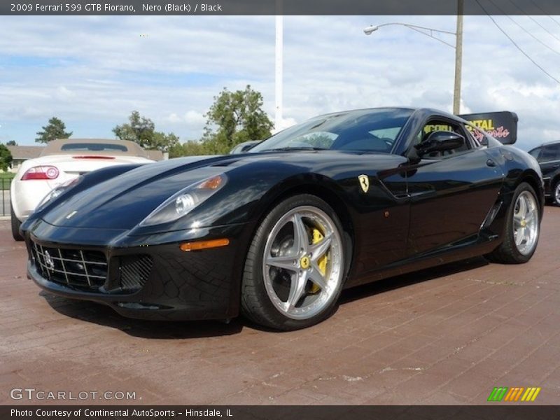 Front 3/4 View of 2009 599 GTB Fiorano 