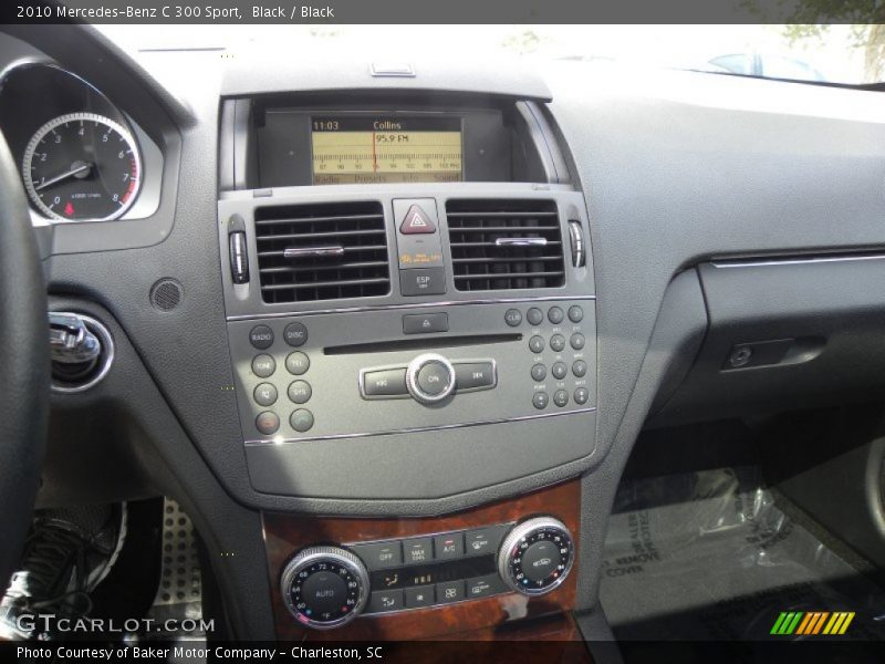 Black / Black 2010 Mercedes-Benz C 300 Sport