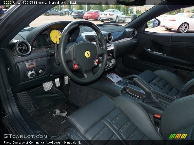 Black Interior - 2009 599 GTB Fiorano  