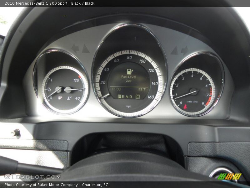 Black / Black 2010 Mercedes-Benz C 300 Sport