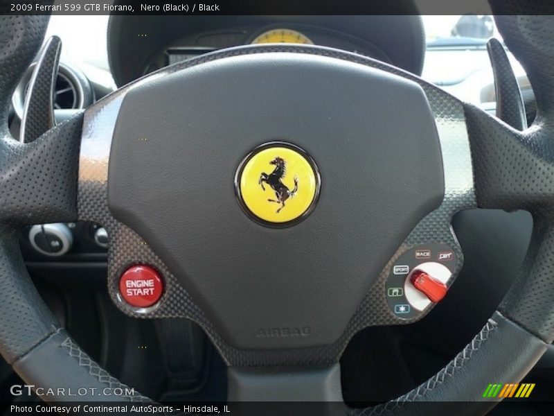 Controls of 2009 599 GTB Fiorano 