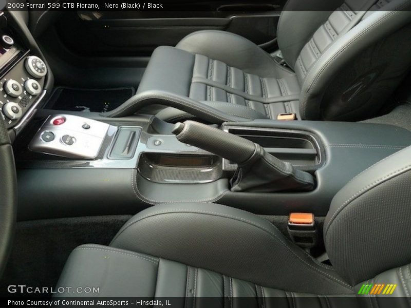  2009 599 GTB Fiorano  Black Interior