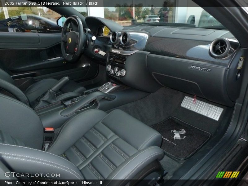 Dashboard of 2009 599 GTB Fiorano 