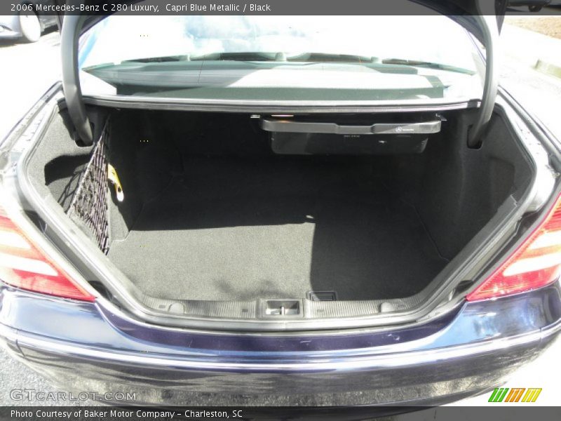Capri Blue Metallic / Black 2006 Mercedes-Benz C 280 Luxury
