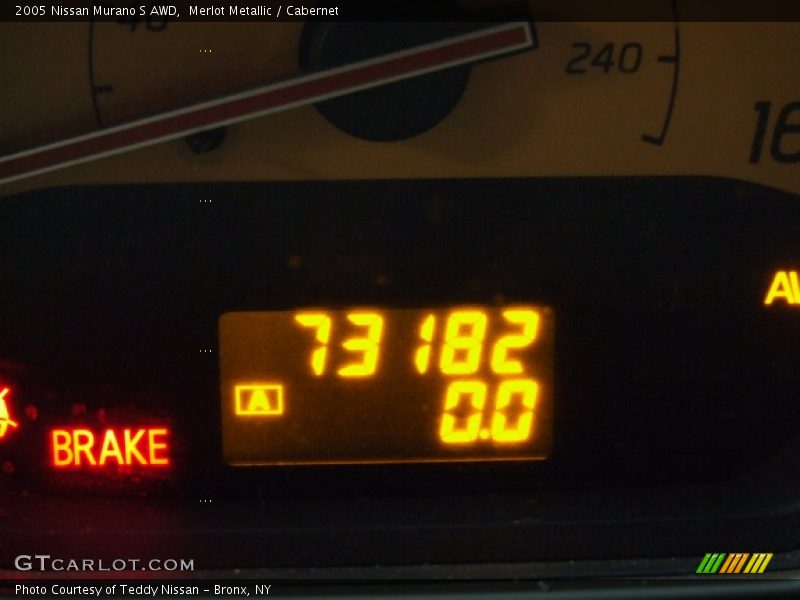 Merlot Metallic / Cabernet 2005 Nissan Murano S AWD