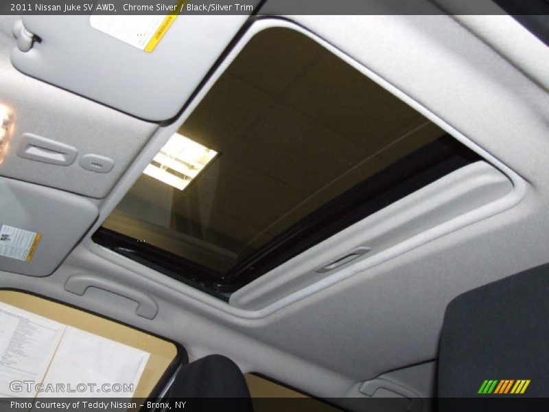Chrome Silver / Black/Silver Trim 2011 Nissan Juke SV AWD
