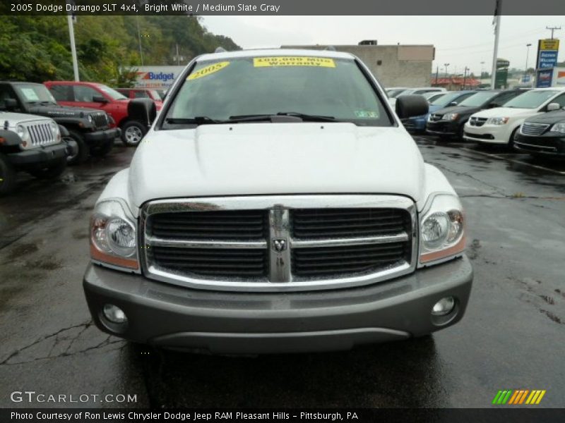 Bright White / Medium Slate Gray 2005 Dodge Durango SLT 4x4