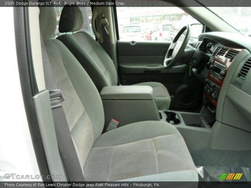 Bright White / Medium Slate Gray 2005 Dodge Durango SLT 4x4