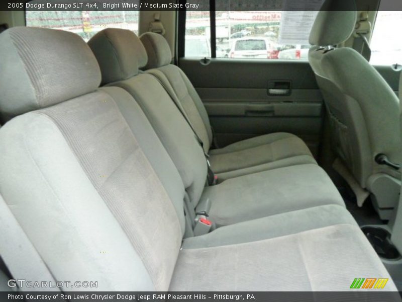 Bright White / Medium Slate Gray 2005 Dodge Durango SLT 4x4
