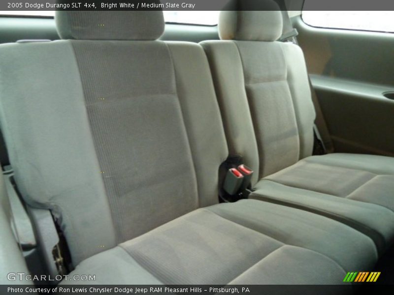 Bright White / Medium Slate Gray 2005 Dodge Durango SLT 4x4