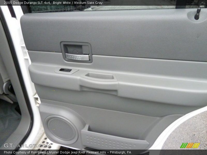 Bright White / Medium Slate Gray 2005 Dodge Durango SLT 4x4