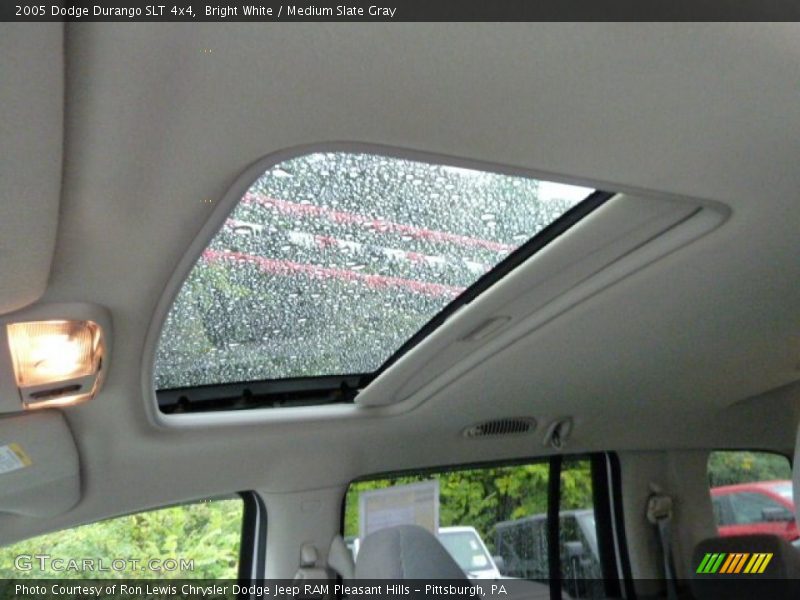 Bright White / Medium Slate Gray 2005 Dodge Durango SLT 4x4