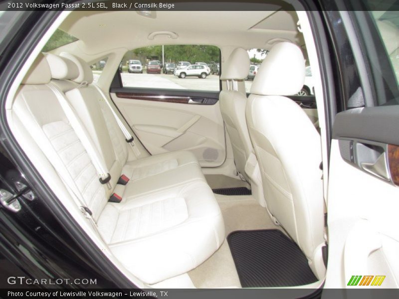 Black / Cornsilk Beige 2012 Volkswagen Passat 2.5L SEL