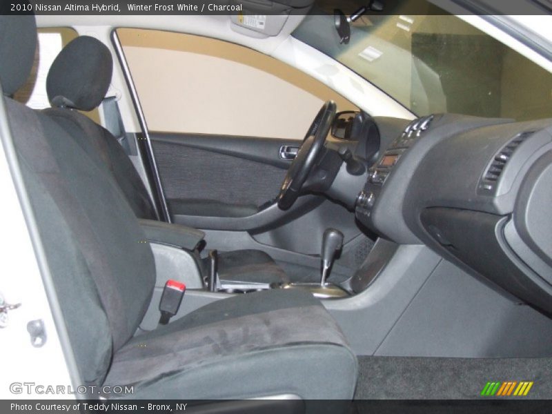  2010 Altima Hybrid Charcoal Interior