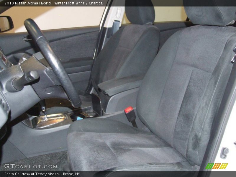  2010 Altima Hybrid Charcoal Interior