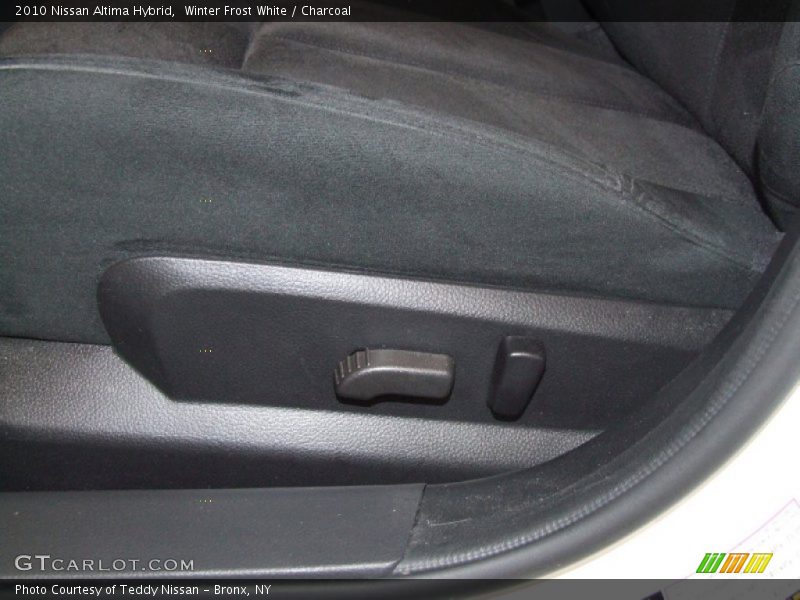 Winter Frost White / Charcoal 2010 Nissan Altima Hybrid