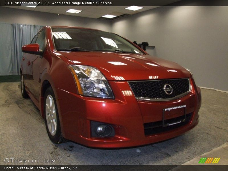 Anodized Orange Metallic / Charcoal 2010 Nissan Sentra 2.0 SR
