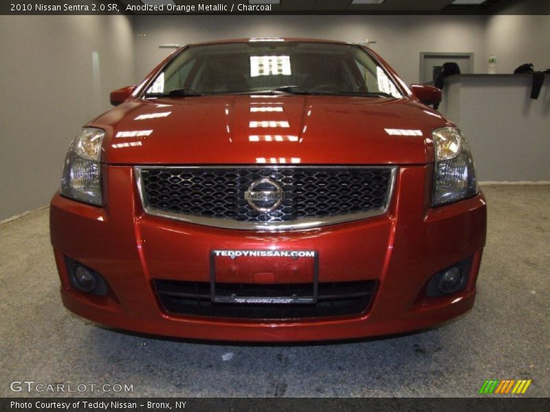 Anodized Orange Metallic / Charcoal 2010 Nissan Sentra 2.0 SR
