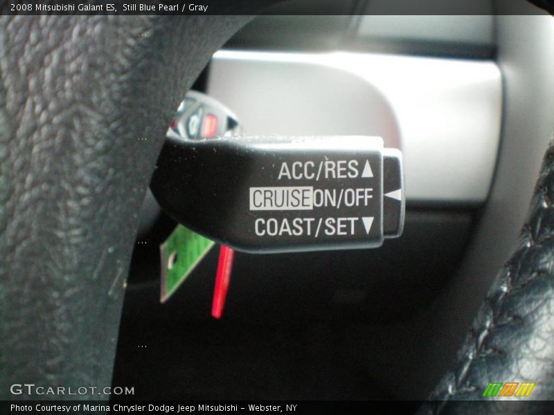 Still Blue Pearl / Gray 2008 Mitsubishi Galant ES