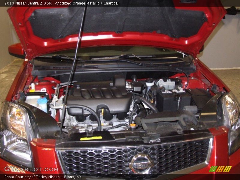 Anodized Orange Metallic / Charcoal 2010 Nissan Sentra 2.0 SR