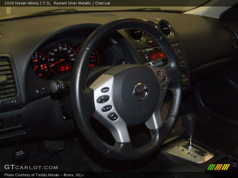 Radiant Silver Metallic / Charcoal 2009 Nissan Altima 2.5 SL