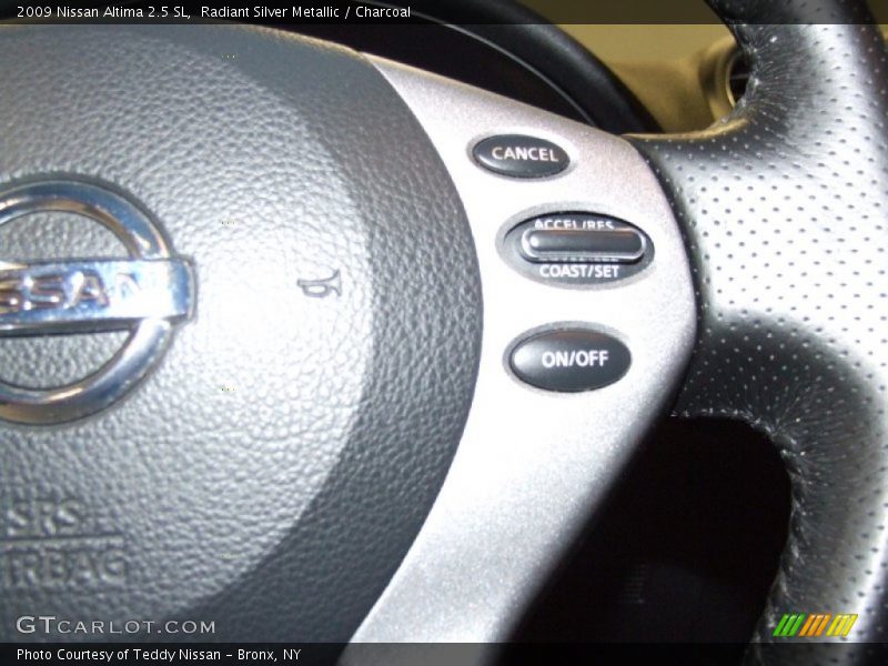 Radiant Silver Metallic / Charcoal 2009 Nissan Altima 2.5 SL