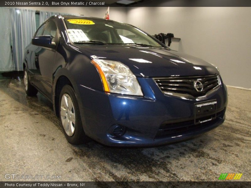 Blue Onyx Metallic / Charcoal 2010 Nissan Sentra 2.0