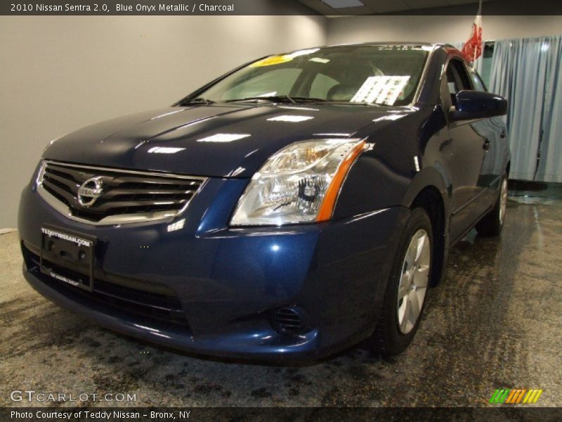 Blue Onyx Metallic / Charcoal 2010 Nissan Sentra 2.0