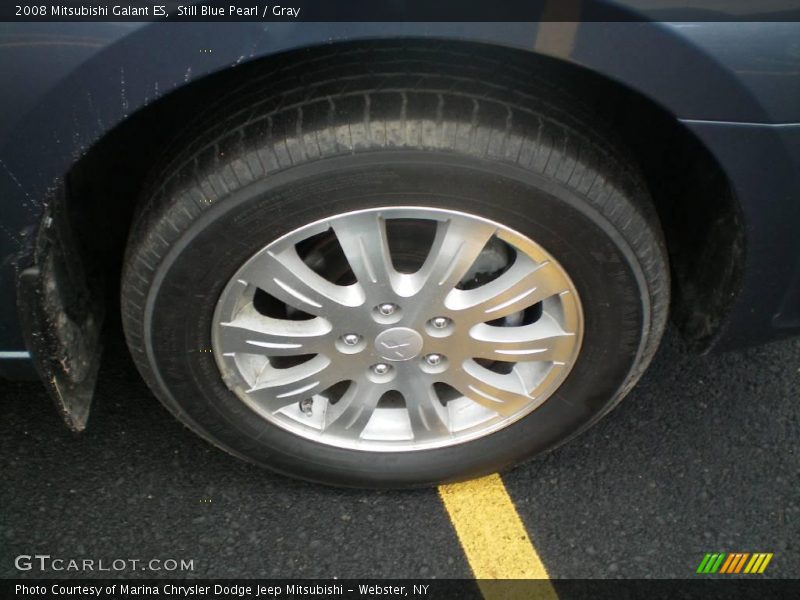 Still Blue Pearl / Gray 2008 Mitsubishi Galant ES