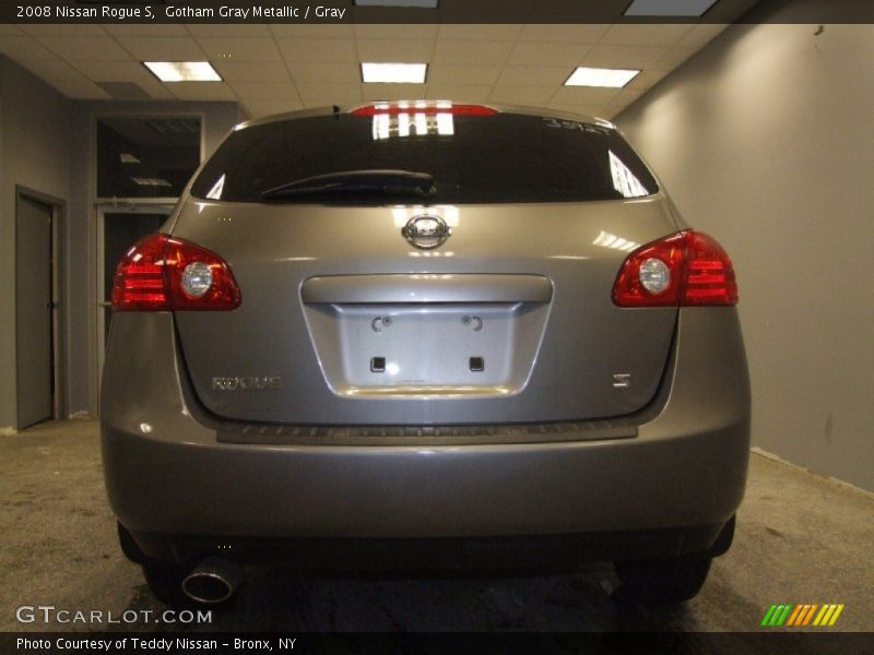 Gotham Gray Metallic / Gray 2008 Nissan Rogue S