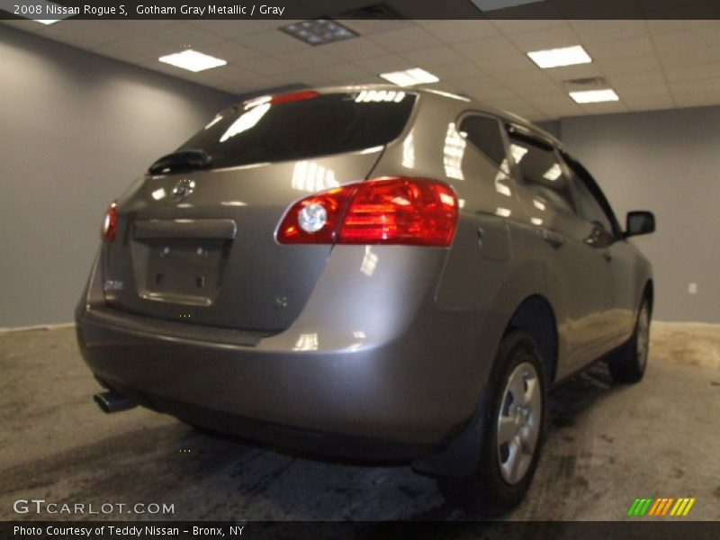 Gotham Gray Metallic / Gray 2008 Nissan Rogue S