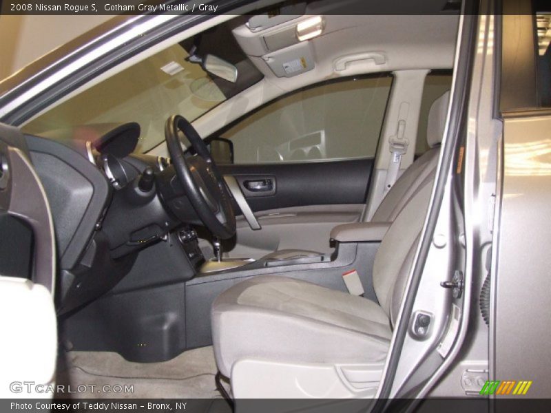 Gotham Gray Metallic / Gray 2008 Nissan Rogue S
