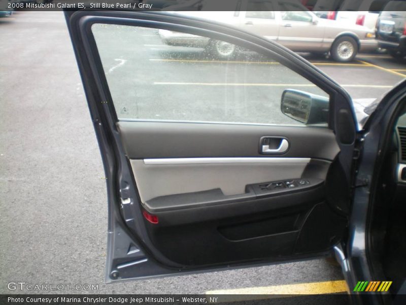 Still Blue Pearl / Gray 2008 Mitsubishi Galant ES