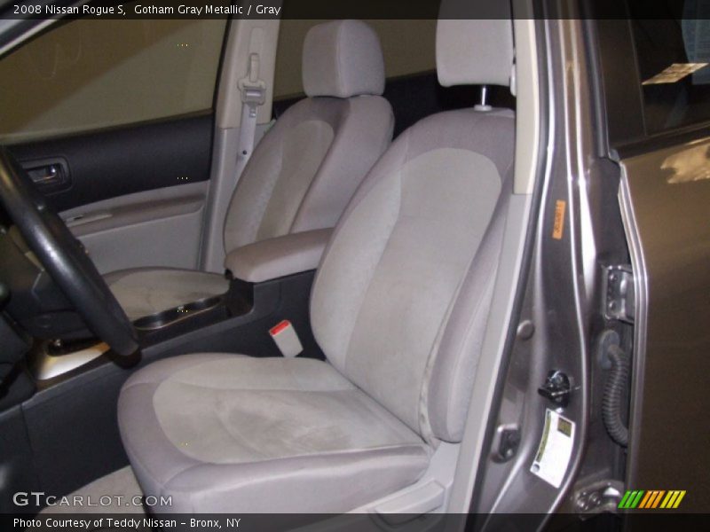Gotham Gray Metallic / Gray 2008 Nissan Rogue S