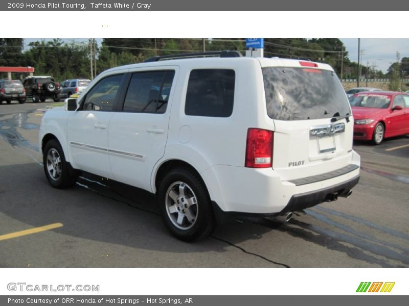 Taffeta White / Gray 2009 Honda Pilot Touring