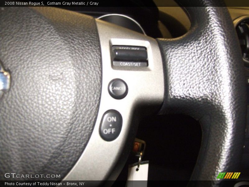 Gotham Gray Metallic / Gray 2008 Nissan Rogue S