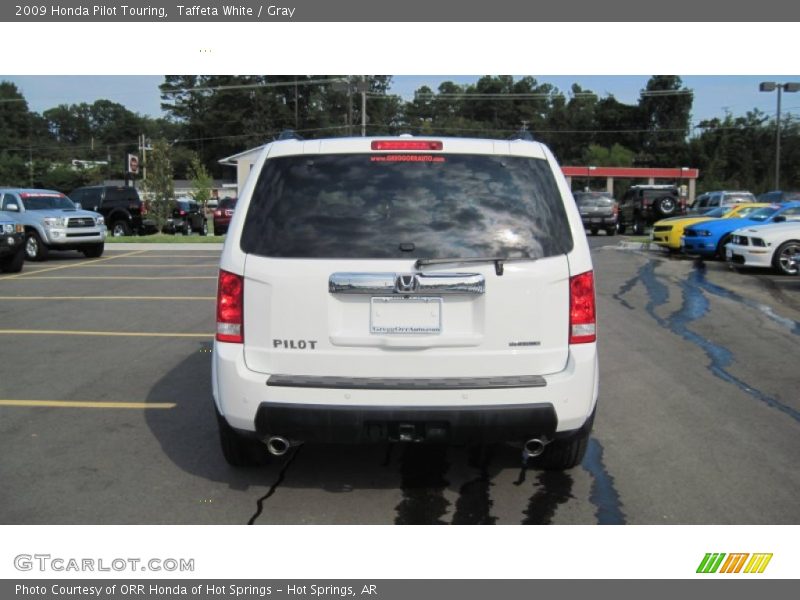 Taffeta White / Gray 2009 Honda Pilot Touring