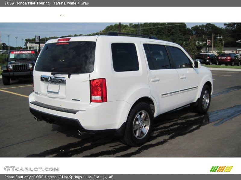 Taffeta White / Gray 2009 Honda Pilot Touring