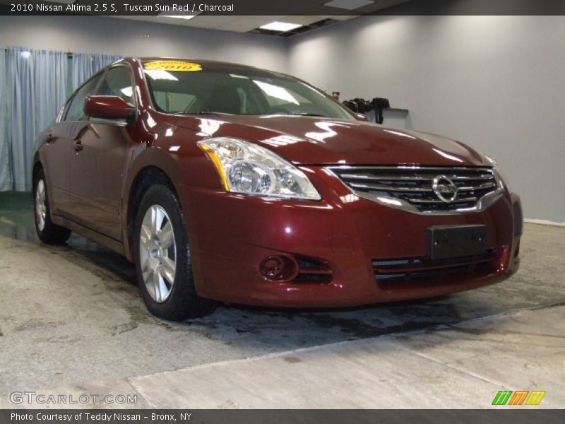 Tuscan Sun Red / Charcoal 2010 Nissan Altima 2.5 S