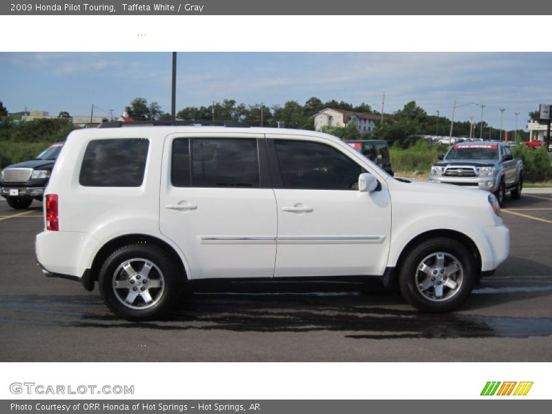 Taffeta White / Gray 2009 Honda Pilot Touring