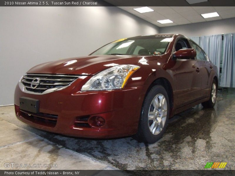 Tuscan Sun Red / Charcoal 2010 Nissan Altima 2.5 S
